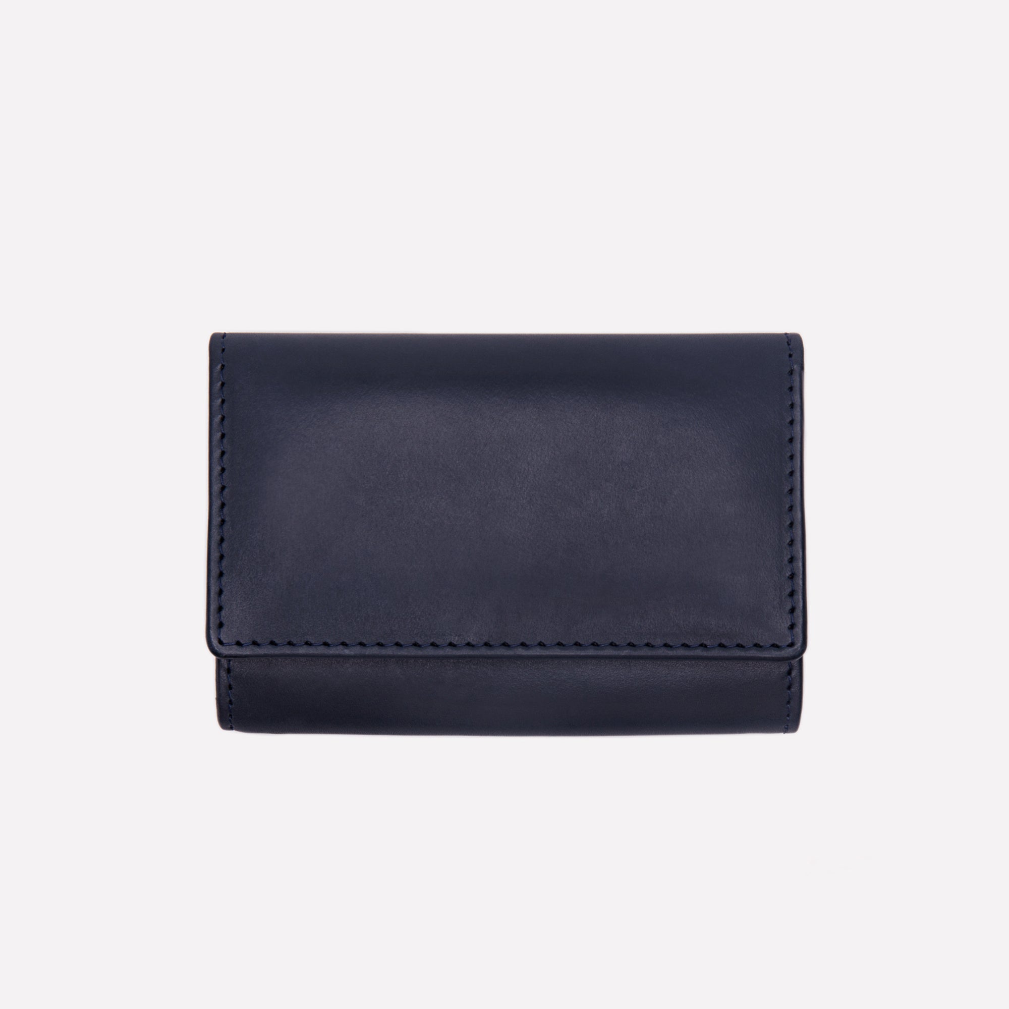 SEA LEATHER COIN CASE BLACK - コインケース