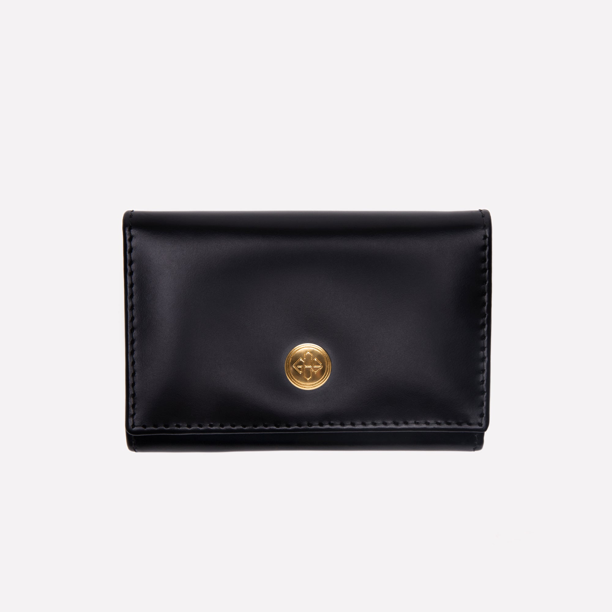 Bridle Hide Coin Purse with Card Pocket