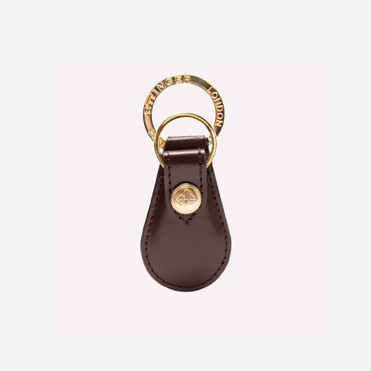 Cafe Chromexcel Personalized Looped Snap Closure Keychain