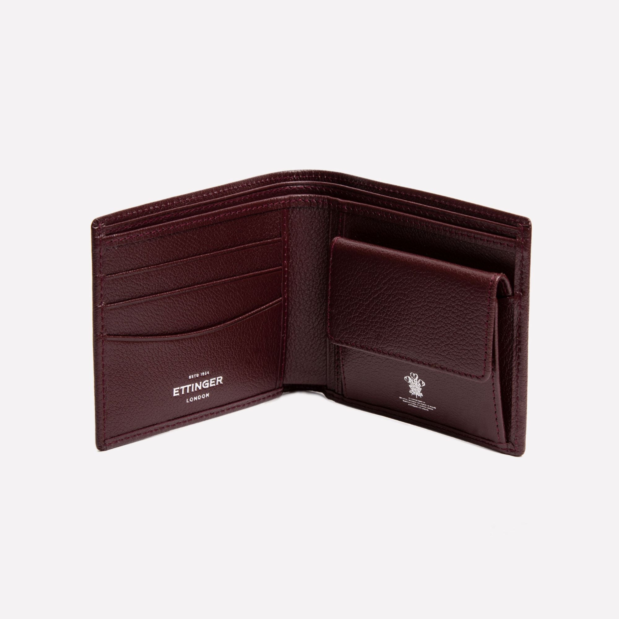 Capra Billfold Wallet With 3 C/C and Purse