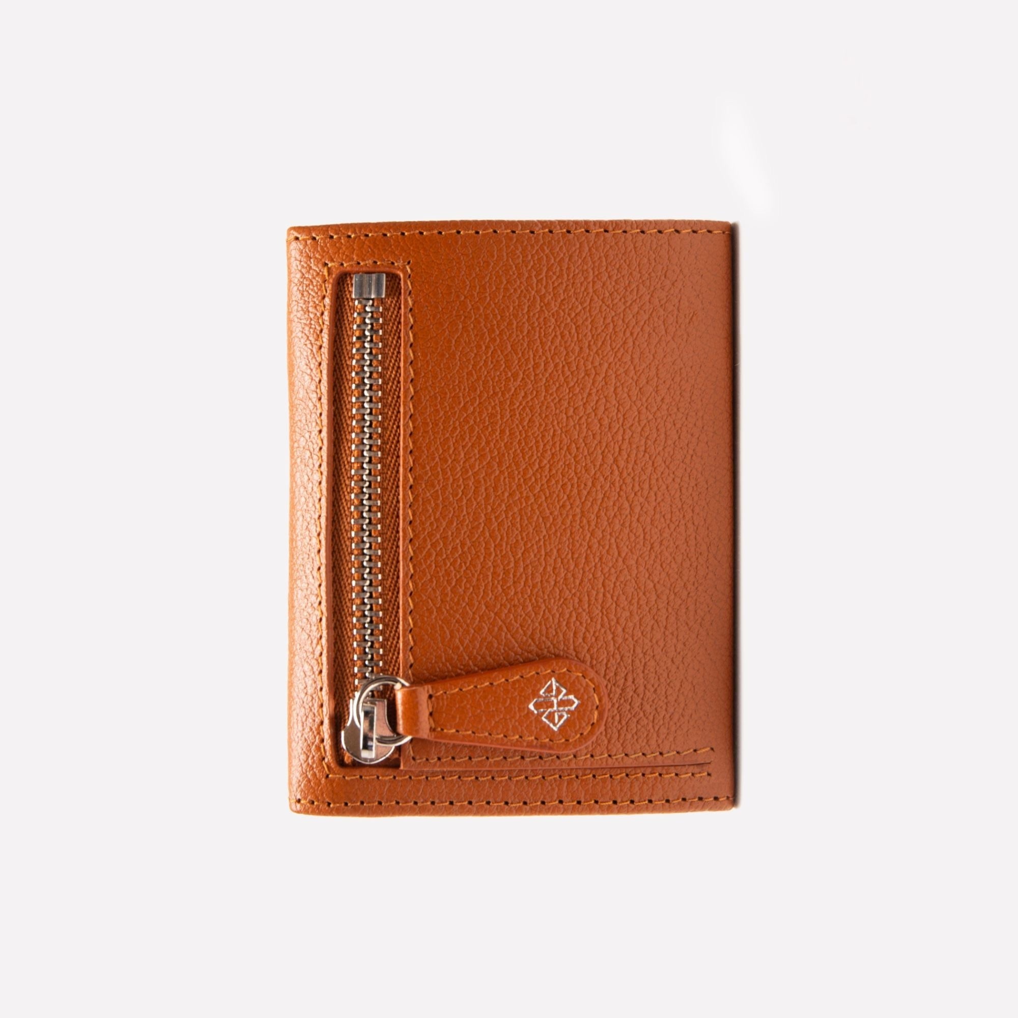 Capra Three-fold Mini Wallet With Zip